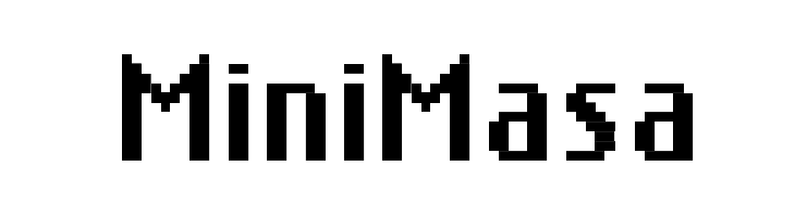 MiniMasa  Fuentes Gratis Descargar