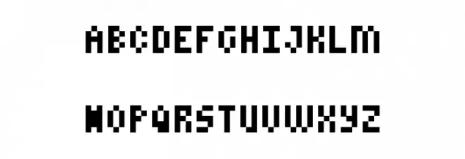 MiniPower Font Litere mari