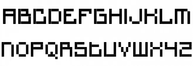 MiniQuan 字体 大写