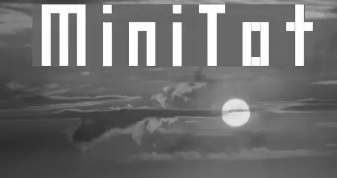 MiniTot Font examples