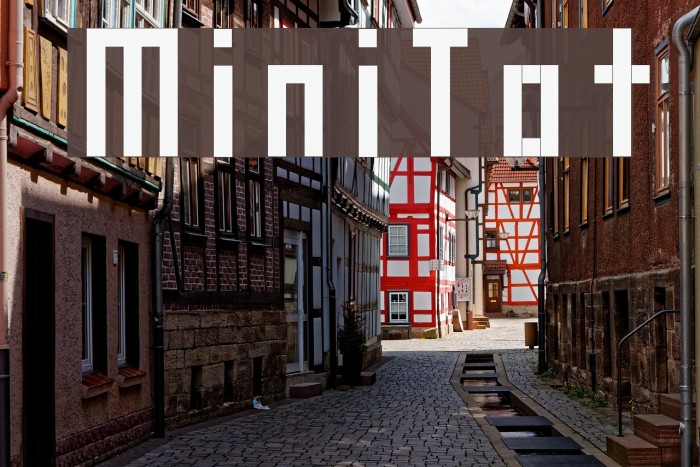 MiniTot Font examples