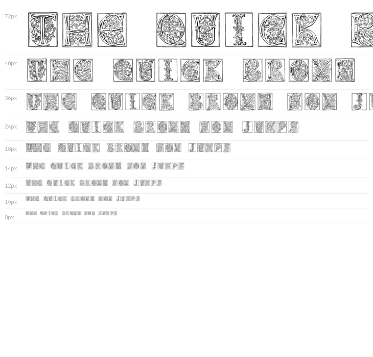 Miniature-Caps Waterfall