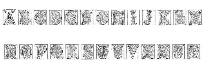Miniature-Caps Font LOWERCASE
