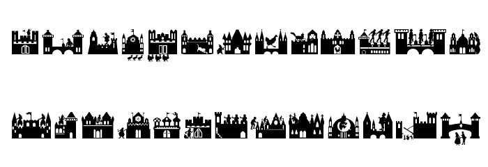 Minidom Font LOWERCASE