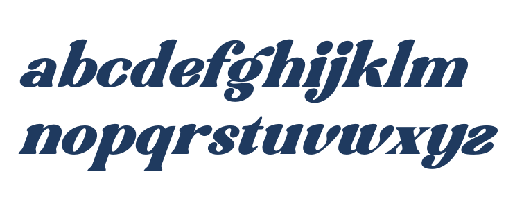 Minigame Italic Lowercase