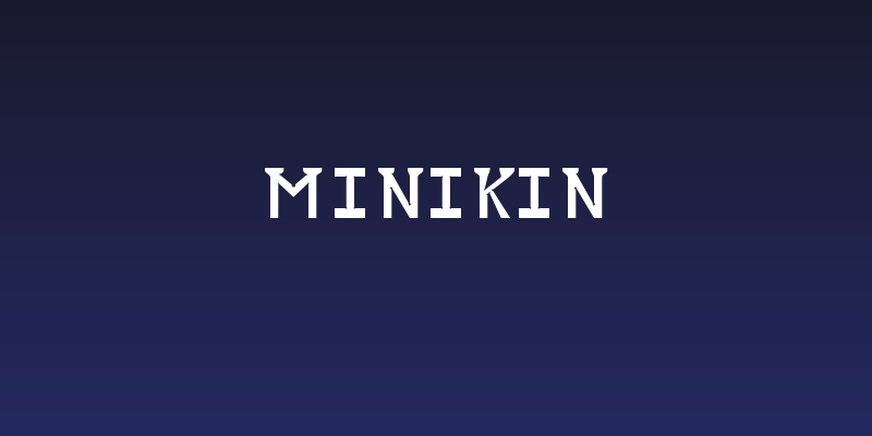 Minikin Social Header