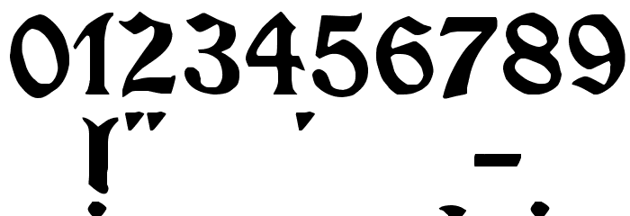Minim ExtraBold Font OTHER CHARS