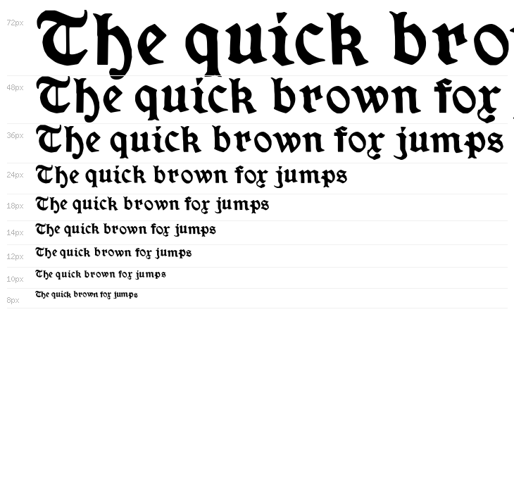 Minim ExtraBold Waterfall