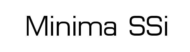 Minima SSi  Descarca Fonturi Gratis