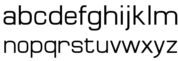 Minima SSi Font LOWERCASE