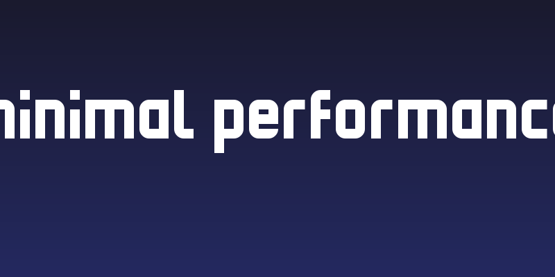 Minimal Performance Social Header