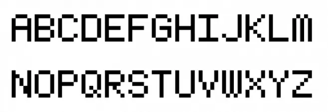 MinimalFont5x7 Fuentes MAYÚSCULAS