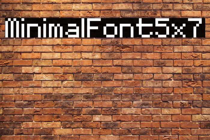 MinimalFont5x7 Example 3