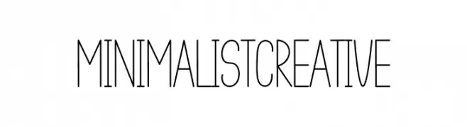 Minimalist  Creative  لخطوط تنزيل