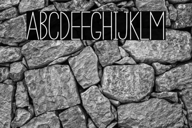 Minimalist Creative خط examples