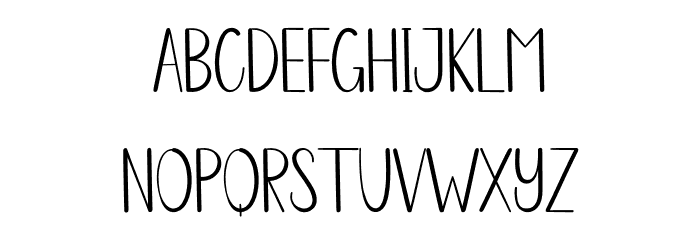 Minimalist Farmhouse Font UPPERCASE