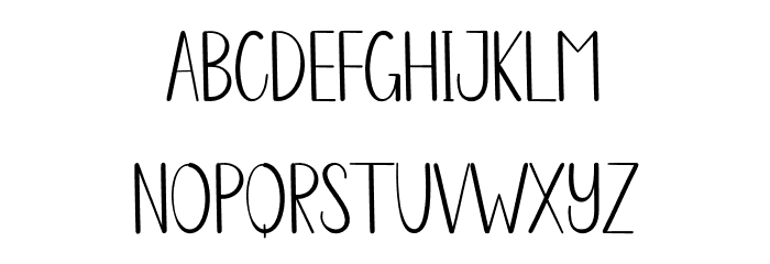 Minimalist Farmhouse Font LOWERCASE