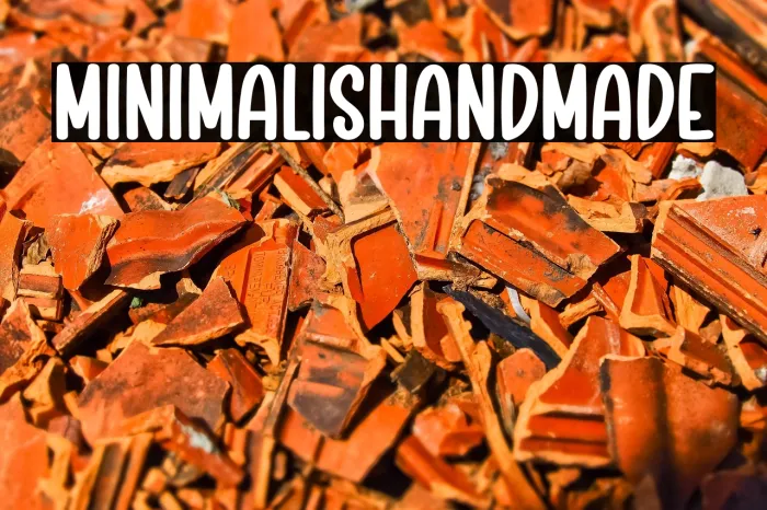 Minimalist Handmade Example 2