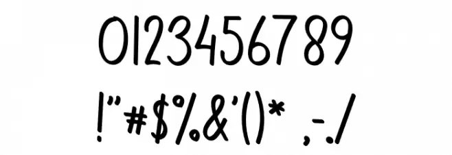 Minimalize Font Alte caractere
