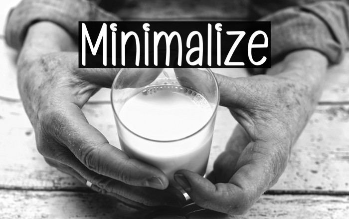 Minimalize Example 1