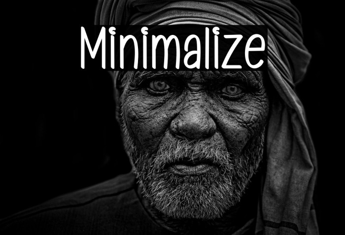 Minimalize Example 2