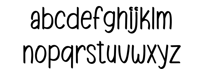 Minimalize Font LOWERCASE