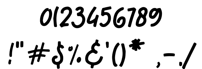 MinimoishDEMO Font OTHER CHARS