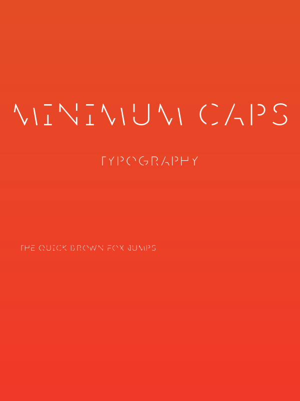 Minimum CAPS Poster