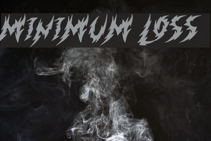 Minimum Loss Font examples