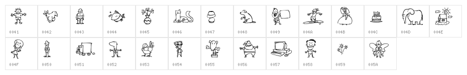 Minimum Wage! [incomplete] Character Map
