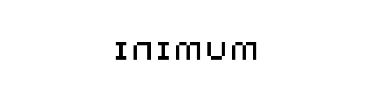 Minimum  Free Fonts Download