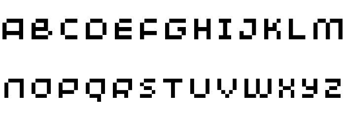 Minimum Font LOWERCASE