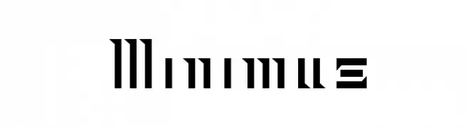 Minimus  Frei Schriftart Herunterladen