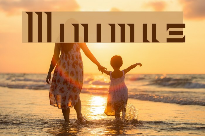 Minimus फ़ॉन्ट examples
