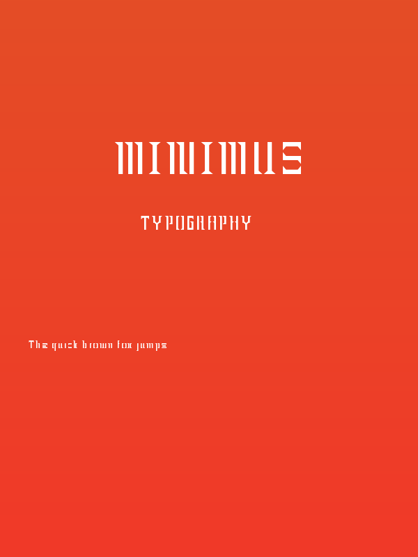 Minimus Poster