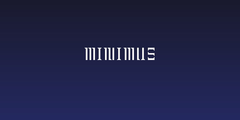 Minimus Social Header