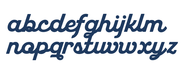 Miniolla Regular Lowercase