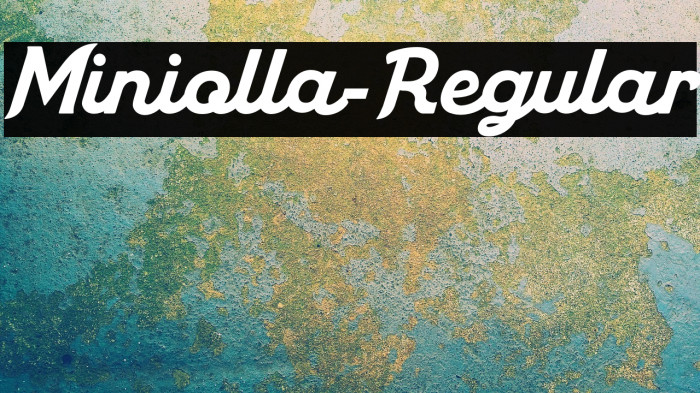 Miniolla-Regular Example 2