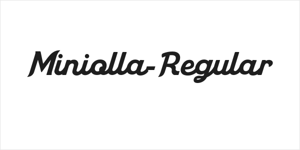 Miniolla-Regular Logo