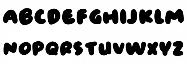 Minions PERSONAL USE ONLY! Caratteri MAIUSCOLE