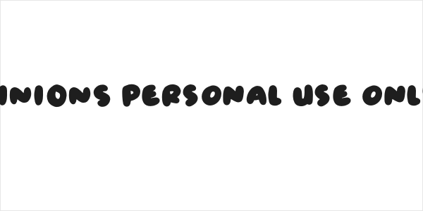 Minions PERSONAL USE ONLY! Logo