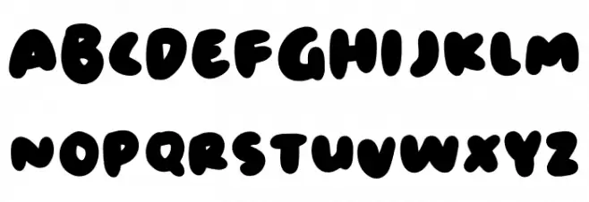 Minions PERSONAL USE ONLY! Caratteri MINUSCOLO