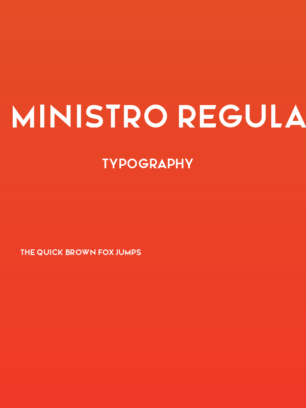 Ministro Regular Poster