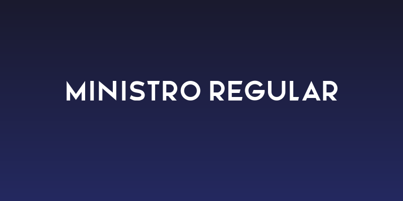 Ministro Regular Social Header