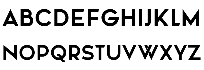 Ministro Regular Font LOWERCASE