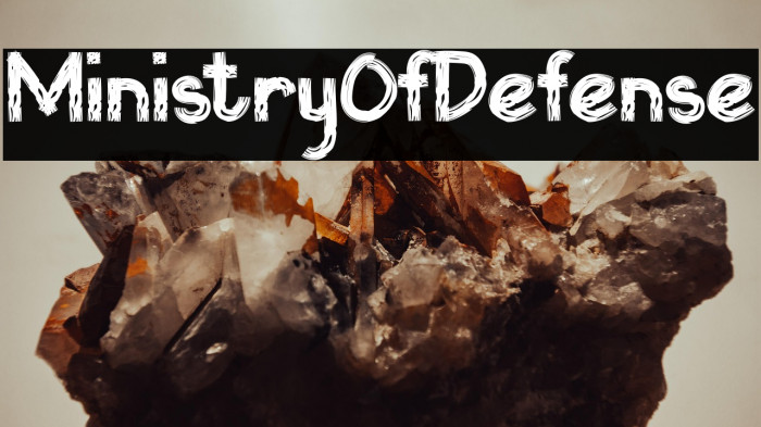 Ministry Of Defense Example 2