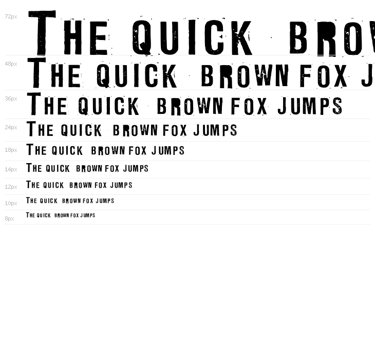 Ministry Of Fonts3 Regular Waterfall