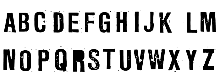 Ministry Of Fonts3 Regular Font LOWERCASE