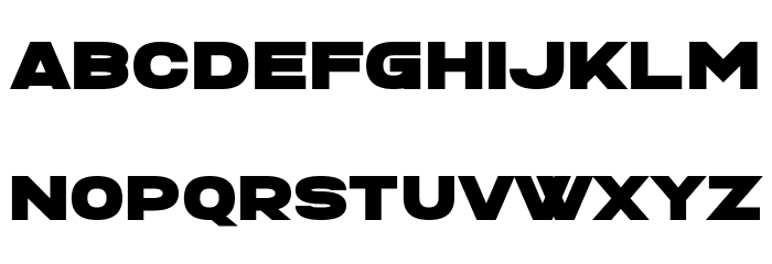 Ministry of Moron Font LOWERCASE