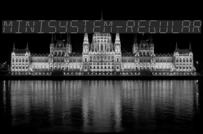 Minisystem-Regular Font examples